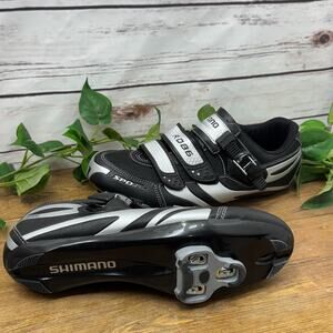 Shimano Cycling Shoes Mens RO86 SPD Cleats Pedaling SH-R086L Black Silver US 11